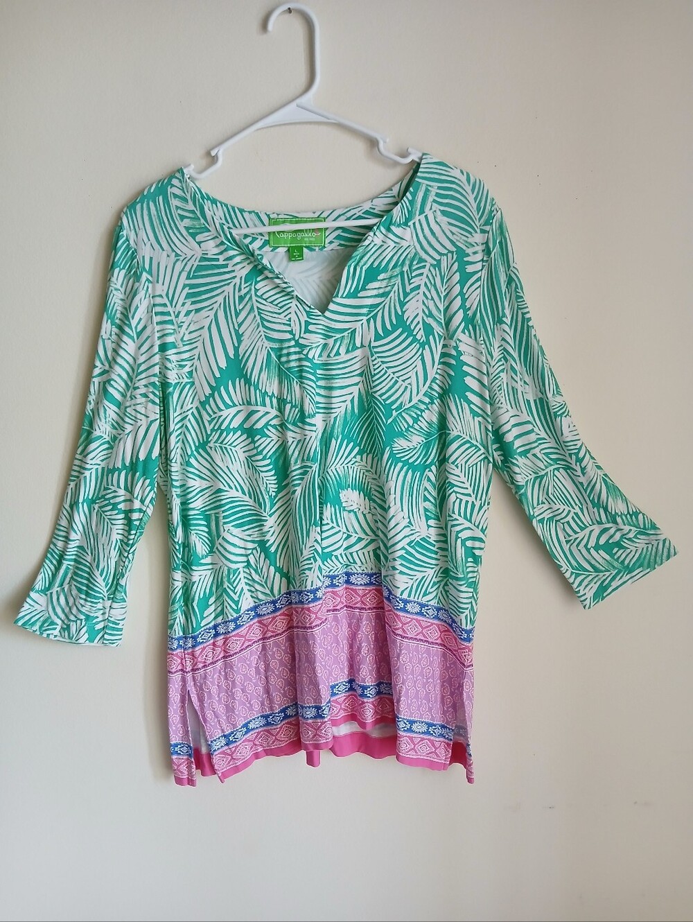 Pappagallo Top Size Large